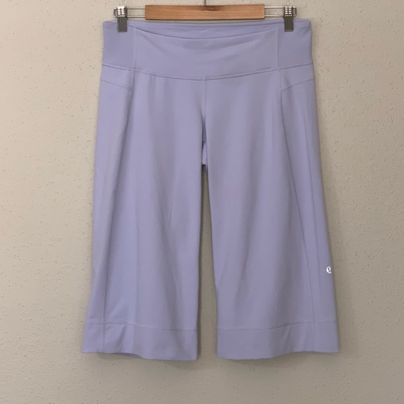 Lululemon Clam Digger II Relaxed Fit Crop Pants Light Lavender Size 8 - Picture 6 of 13